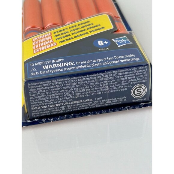 Nerf N1 Foam Darts Refill Toy 20 Count Gift Orange Blue Hasbro - Picture 6 of 11